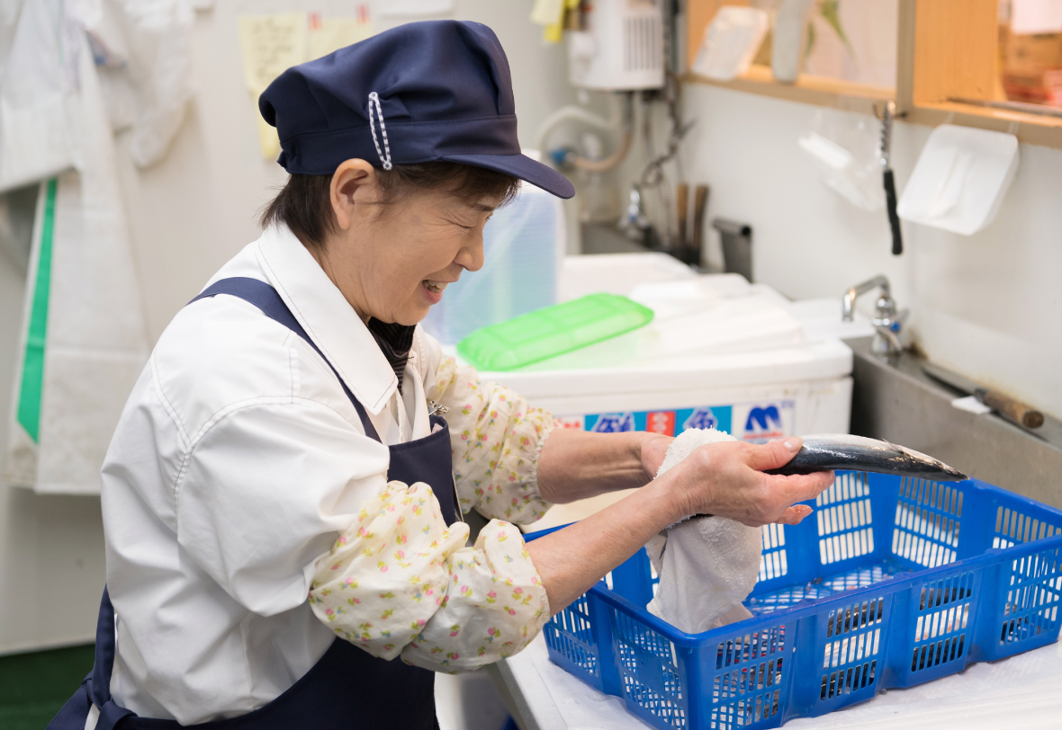 三角市場の職場の雰囲気